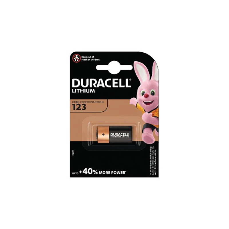 Duracell DL123 A Ultra Lithium 123 Batteria colore: nero/rame- duracell