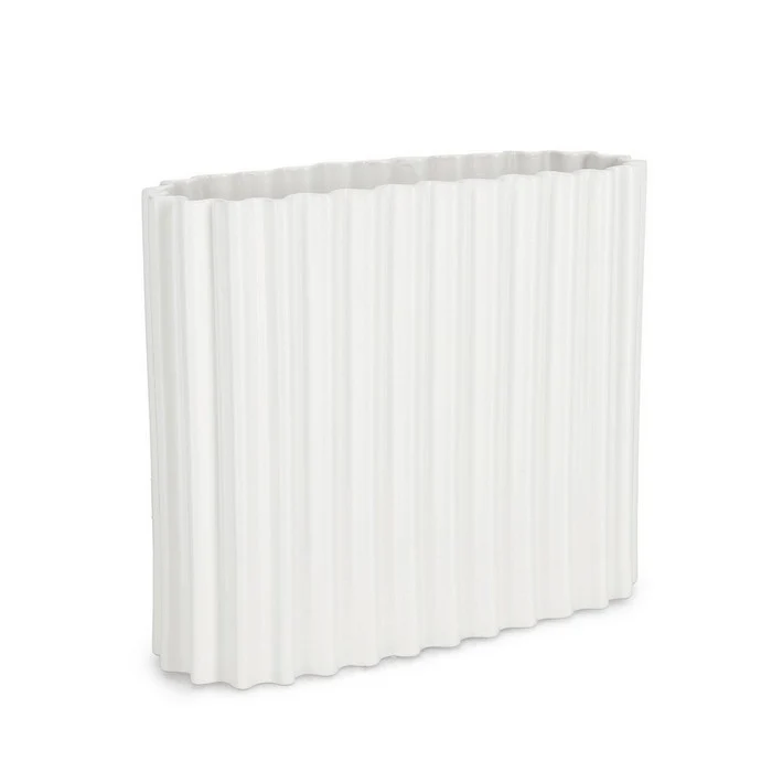 Vaso ovale porta fiori alto 30 cm - Holaf