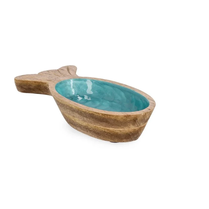 Ciotola a forma di pesce in legno - Knossos