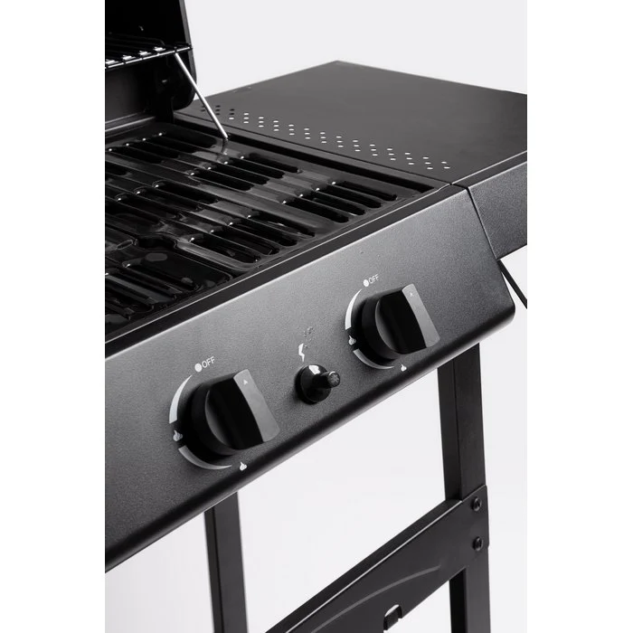Barbecue a gas con 2 bruciatori con ruote - Louis