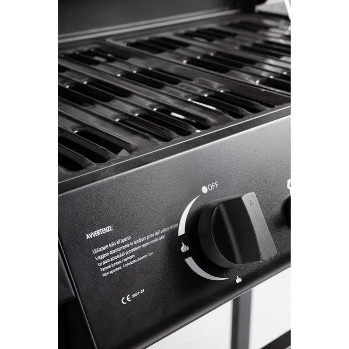 Barbecue a gas con 3 bruciatori con ruote - Louis