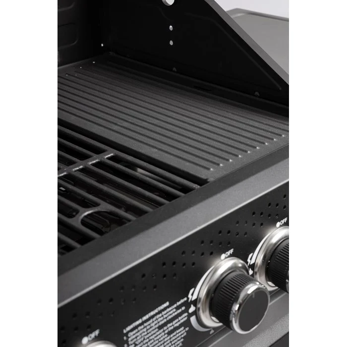 Barbecue a gas con 5 bruciatori con ruote - Aleandro