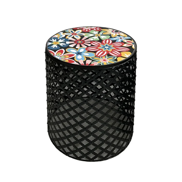 Supporto cilindrico per piante con mosaico - Sanremo