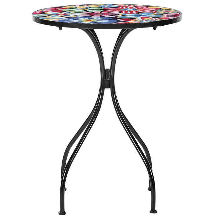 Set tavolo con sedie pieghevoli in metallo con mosaico - Sanremo