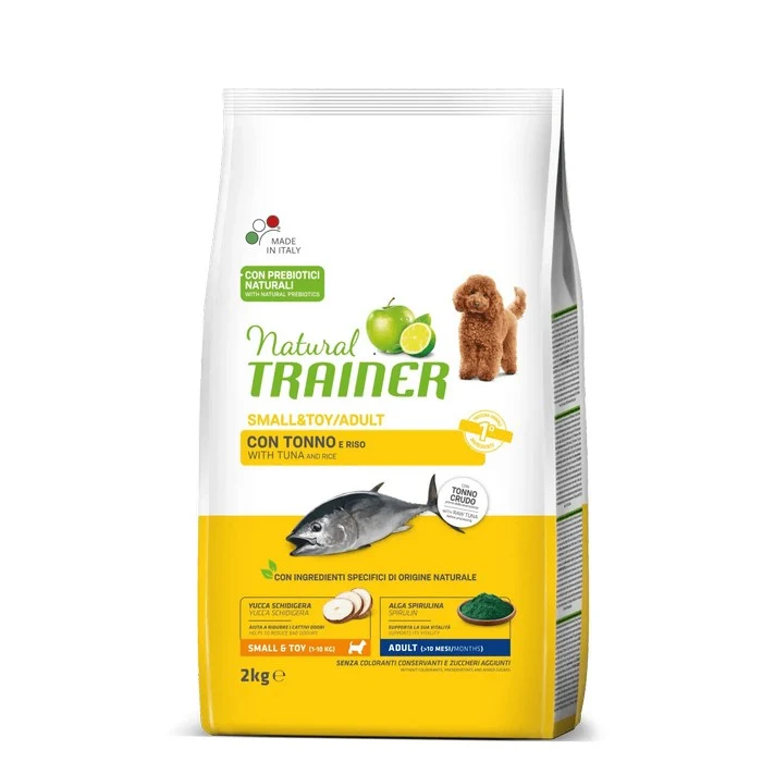 Natural Trainer Small&Toy Adult con Tonno