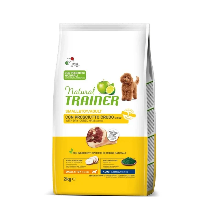 Natural Trainer Small&Toy Adult con Prosciutto crudo