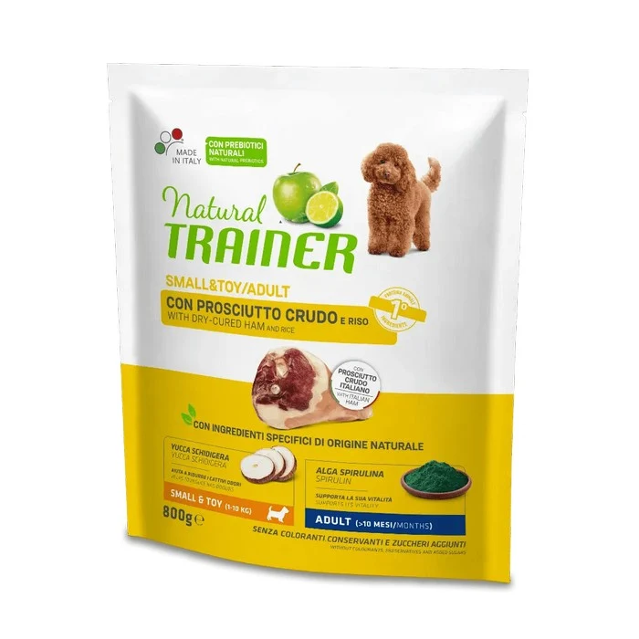 Natural Trainer Small&Toy Adult con Prosciutto crudo