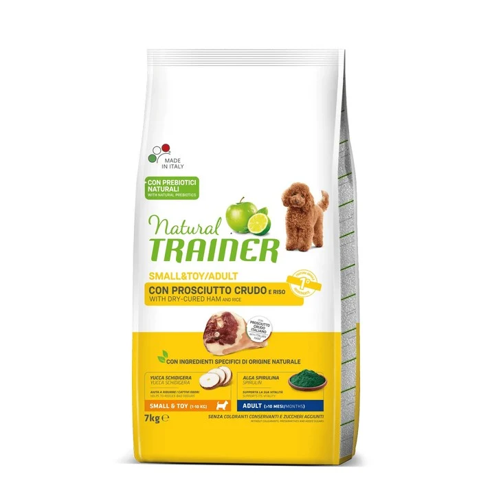 Natural Trainer Small&Toy Adult con Prosciutto crudo