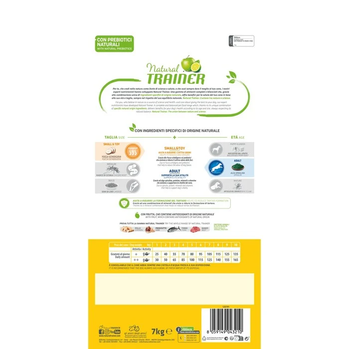 Natural Trainer Small&Toy Adult con Prosciutto crudo