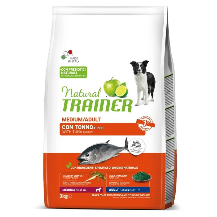 Natural Trainer Medium Adult con Tonno
