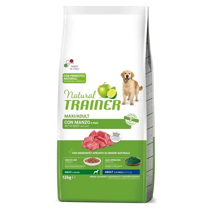 Natural Trainer Maxi Adult con Manzo