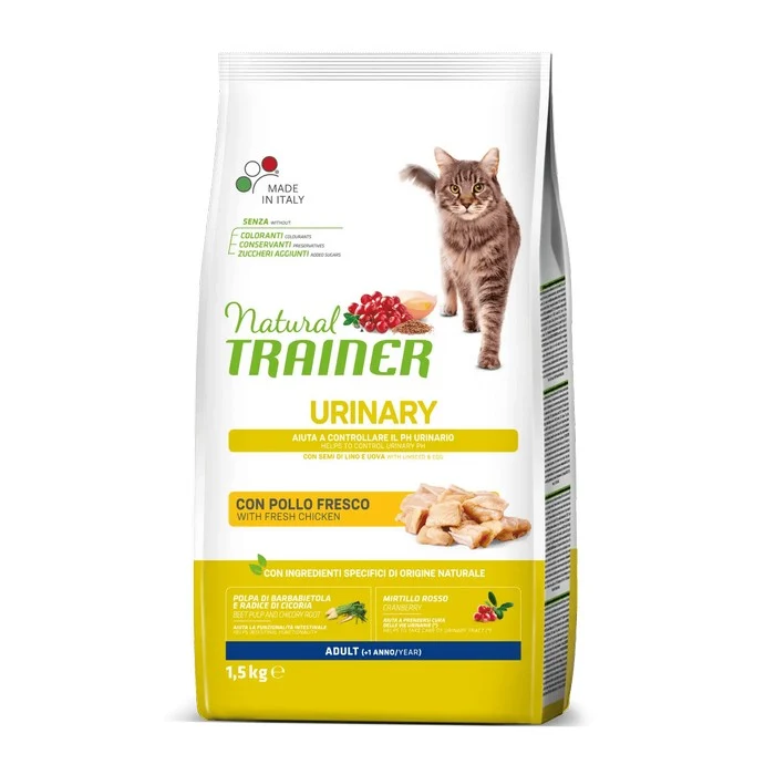 Natural Trainer Cat Adult Urinary con Pollo fresco