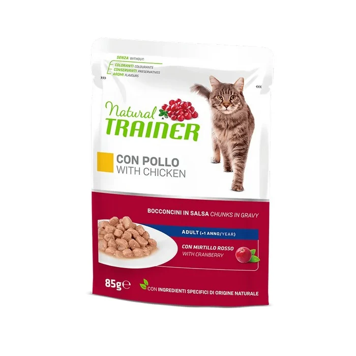 Natural Trainer Cat Adult Pollo 85g