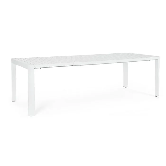 Tavolo allungabile da giardino in alluminio 180-240x100 cm - Kiplin