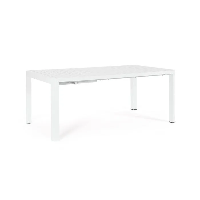Tavolo allungabile da giardino in alluminio 180-240x100 cm - Kiplin