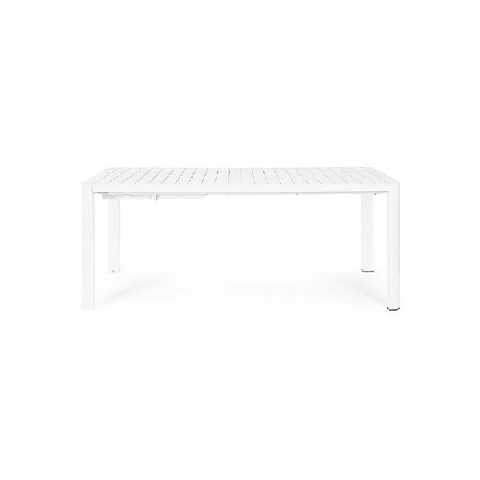 Tavolo allungabile da giardino in alluminio 180-240x100 cm - Kiplin