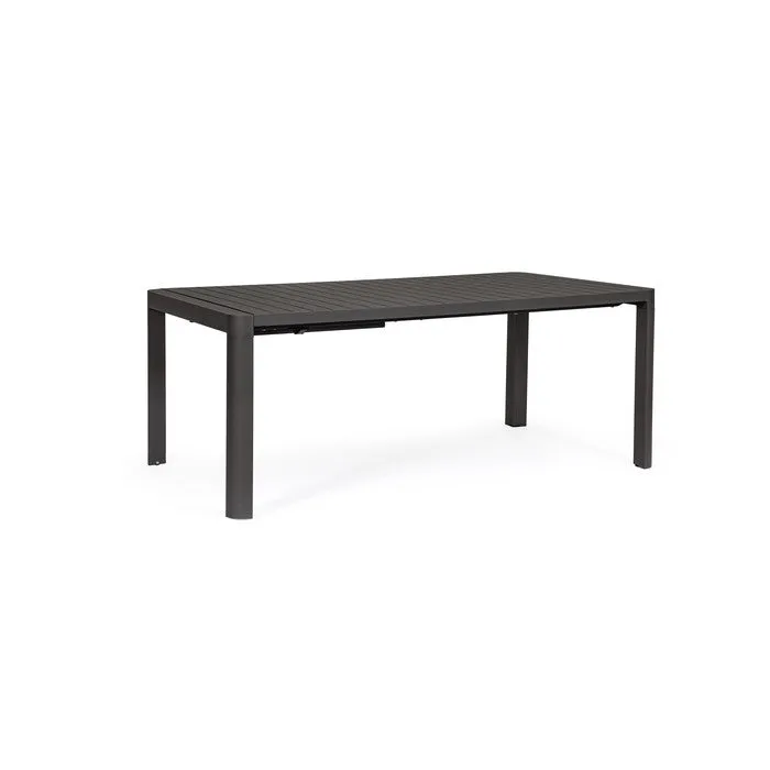 Tavolo allungabile da giardino in alluminio 180-240x100 cm - Kiplin
