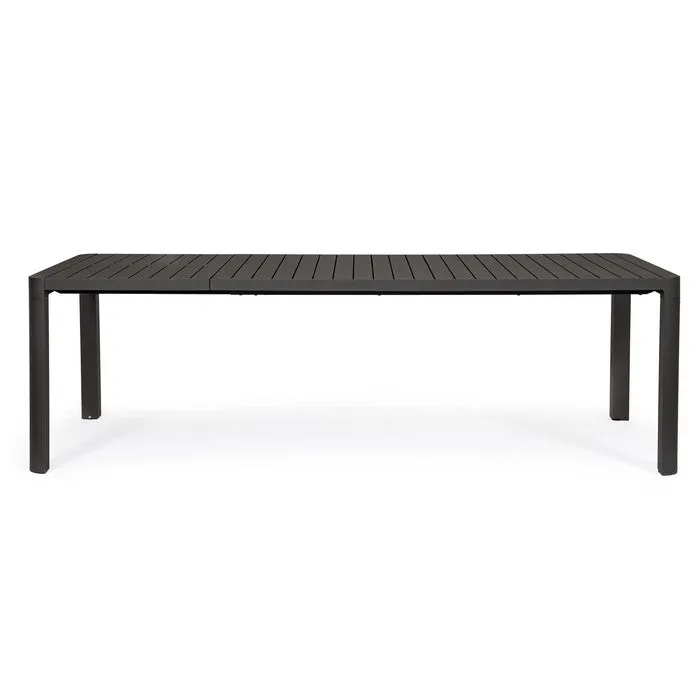 Tavolo allungabile da giardino in alluminio 180-240x100 cm - Kiplin