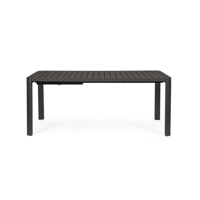 Tavolo allungabile da giardino in alluminio 180-240x100 cm - Kiplin