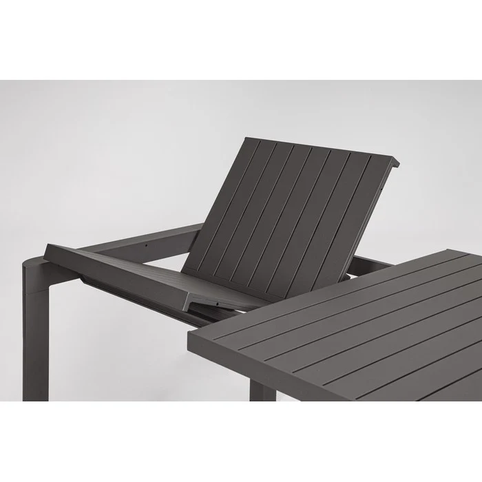 Tavolo allungabile da giardino in alluminio 180-240x100 cm - Kiplin