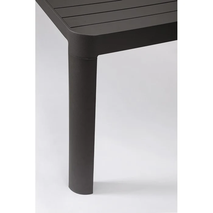 Tavolo allungabile da giardino in alluminio 180-240x100 cm - Kiplin