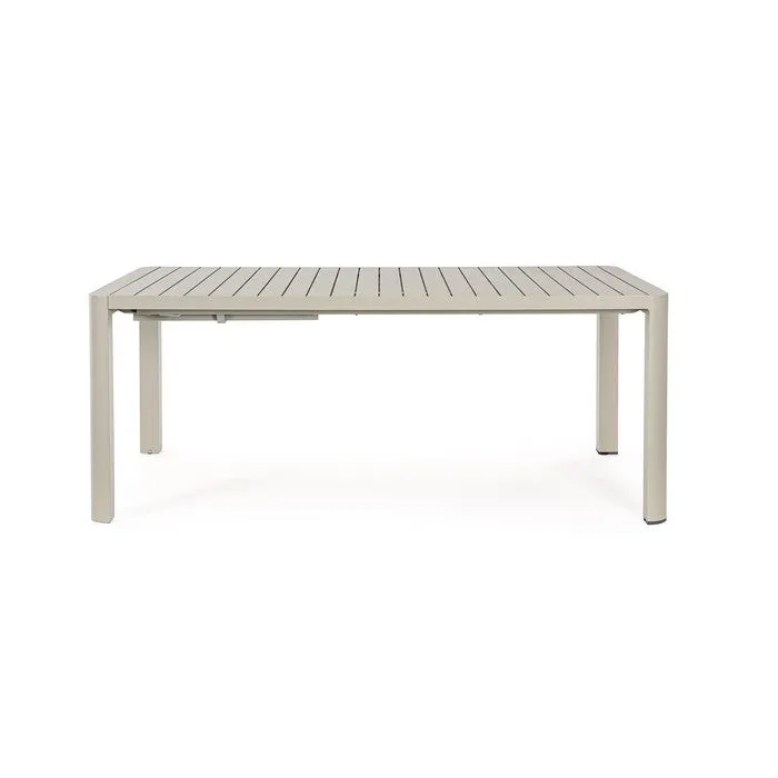 Tavolo allungabile da giardino in alluminio 180-240x100 cm - Kiplin