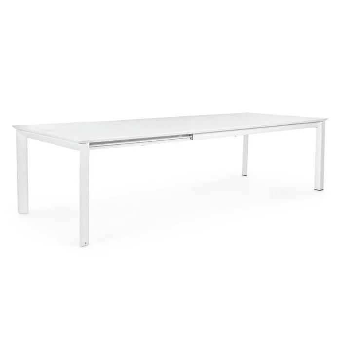 Tavolo allungabile da giardino in alluminio 200-300x110 cm - Konnor