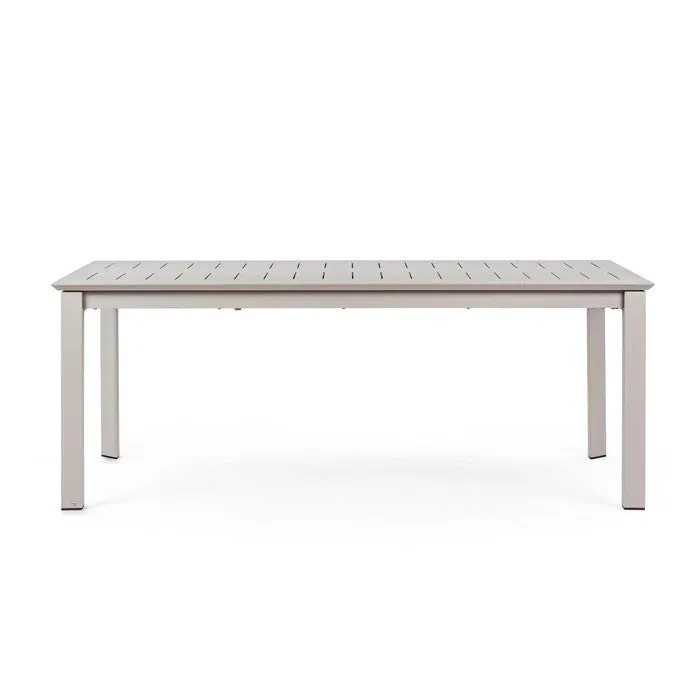 Tavolo allungabile da giardino in alluminio 200-300x110 cm - Konnor