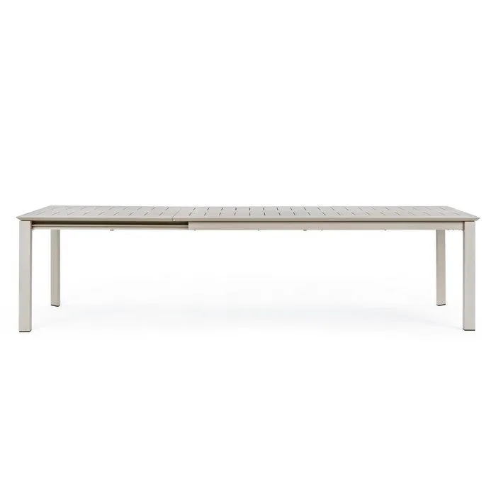 Tavolo allungabile da giardino in alluminio 200-300x110 cm - Konnor
