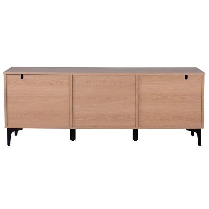 Mobile porta TV moderno con ante e cassetti in melamina legno - Lignum