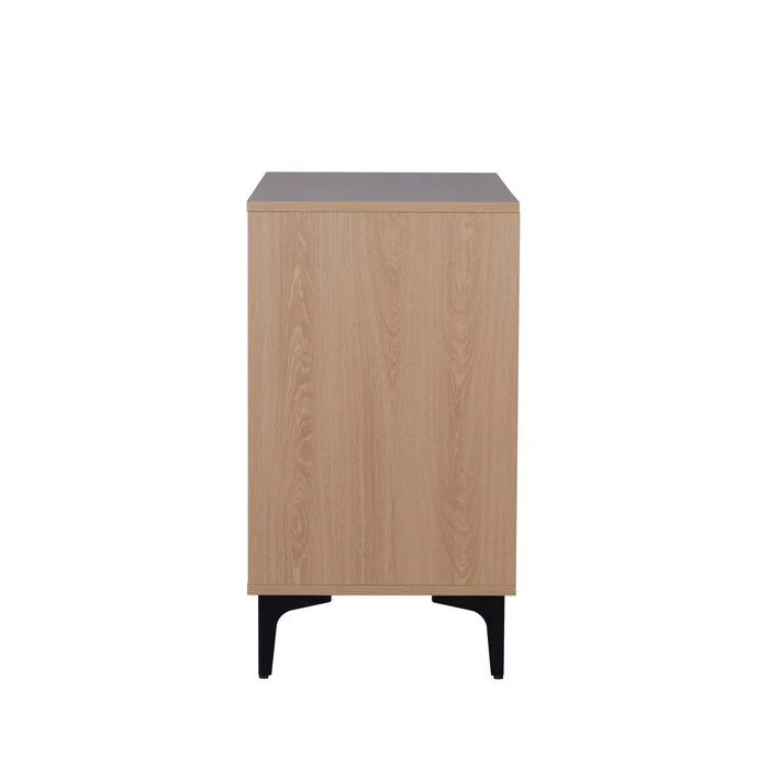 Cassettiera moderna con 3 cassetti in melamina legno - Lignum