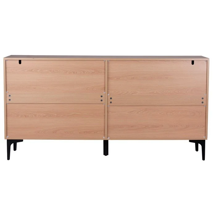 Credenza moderna con 4 ante in melamina legno - Lignum
