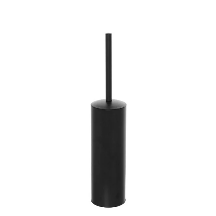 Porta scopino in acciaio con ciuffo in silicone - Principe