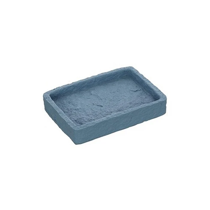 Porta sapone rettangolare effetto pietra - Sabbia
