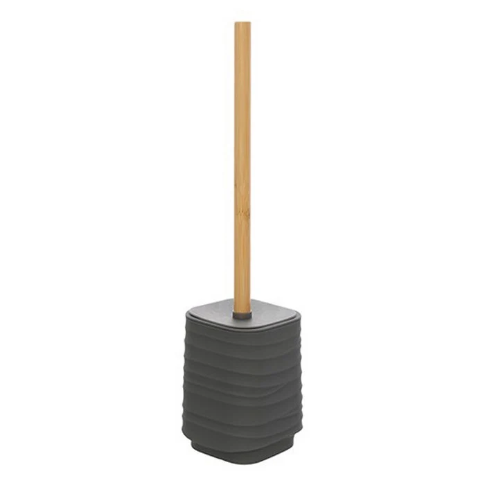 Porta scopino in plastica ABS e bamboo - Alabama