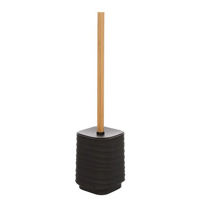 Porta scopino in plastica ABS e bamboo - Alabama