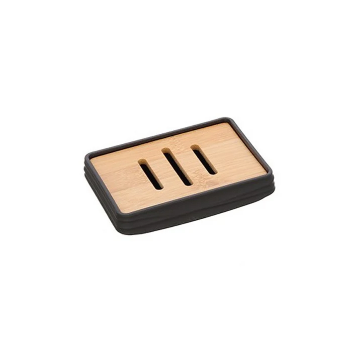 Porta sapone in ABS e bamboo - Alabama