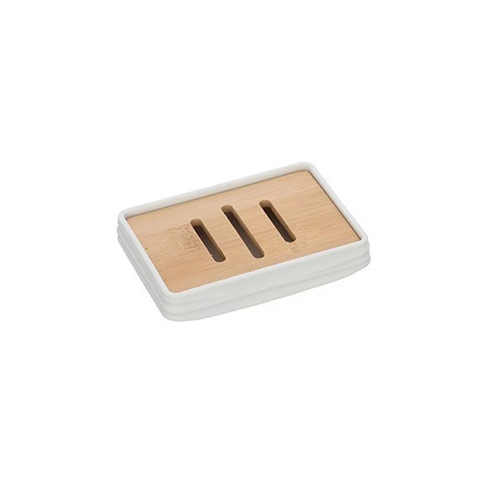 Porta sapone in ABS e bamboo - Alabama