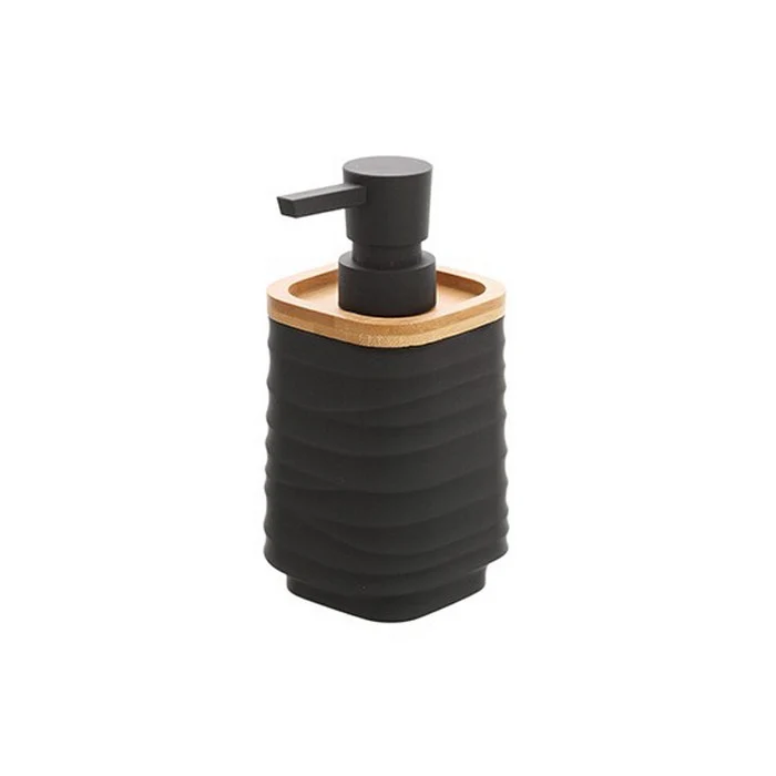 Dispenser per sapone in ABS e bamboo - Alabama