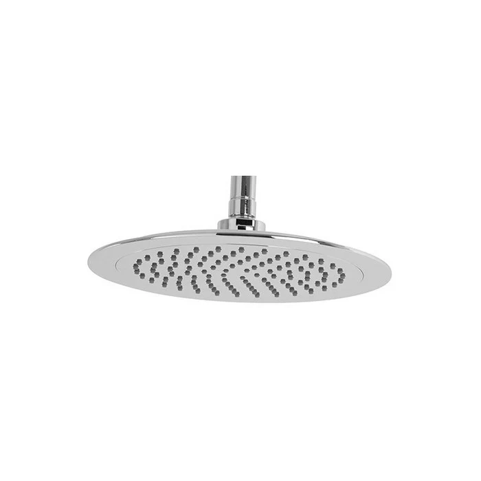 Soffione doccia tondo ultraslim in ABS cromo 24 cm - Hidra