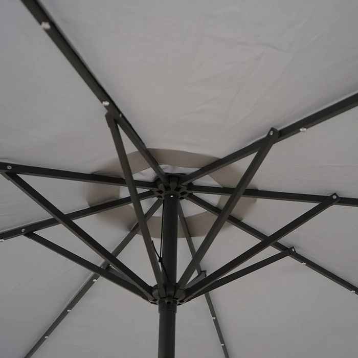Ombrellone da giardino con LED e anti-vento 270 cm - Zen