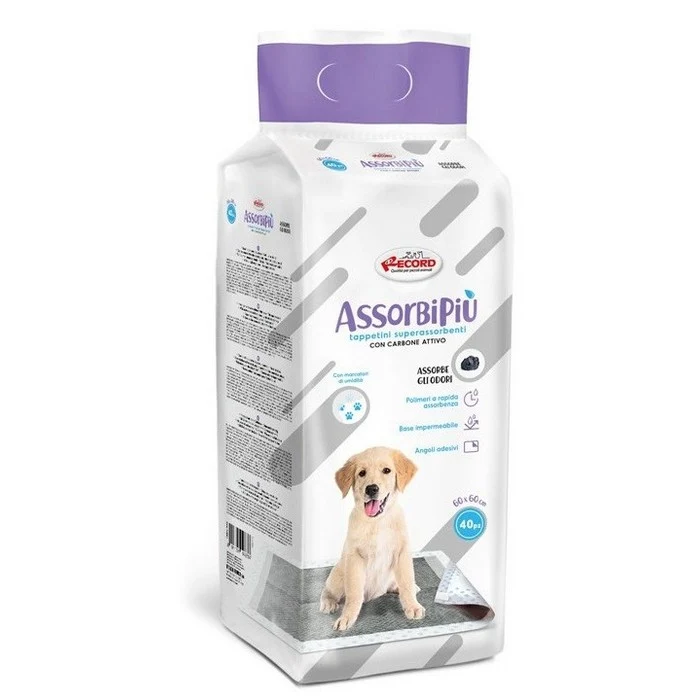 Tappetini assorbenti 60x60 cm con carbone attivo - Assorbipiù