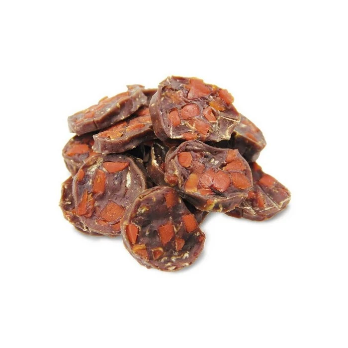Cips di manzo e carota per cani 75 g - Weli snack