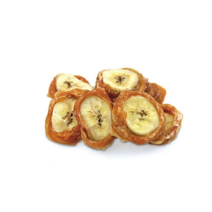 Rotolini di anatra e banana per cani 75 g - Weli snack