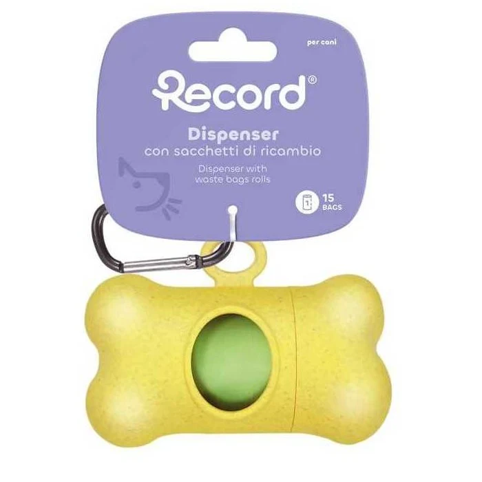 Dispenser sacchetti igienici per cani - Bamboo