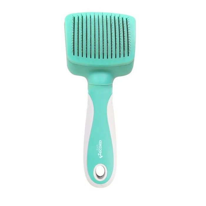 Cardatore per animali autopulente con punte in acciaio inox - Hairmony
