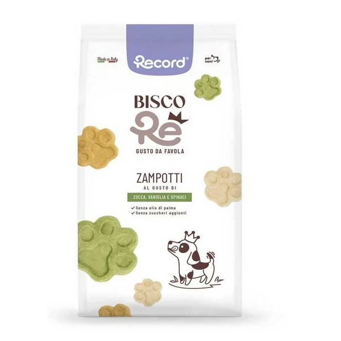 Biscotti per cani zampotti alla verdura - BiscoRe