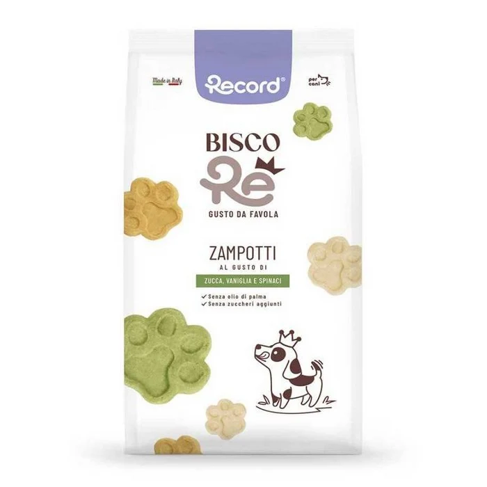 Biscotti per cani zampotti alla verdura - BiscoRe