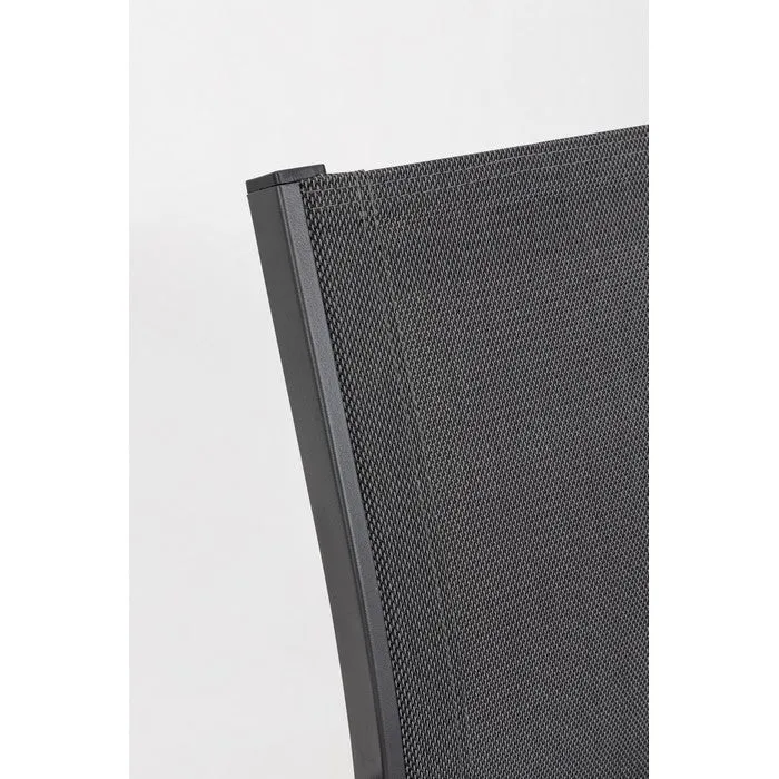 Set da giardino con divano, poltrone e tavolino in alluminio - Kallen