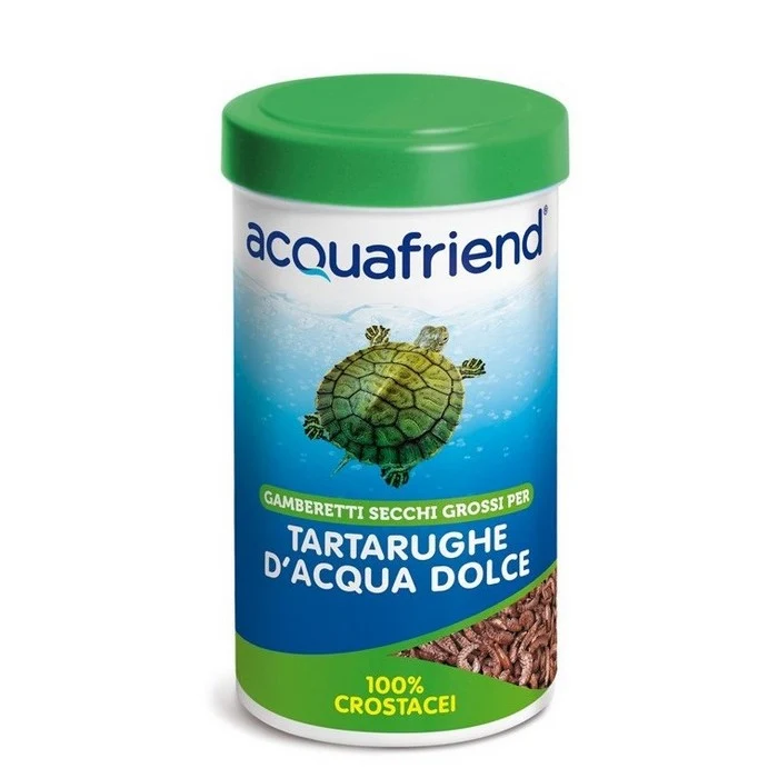 Mangime con gamberetti secchi grossi per tartarughe 1200 ml - Acquafriend